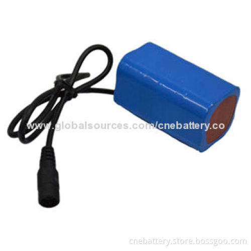 Lithium Polymer Battery Pack with 14.8V to 16.8V, 3,500mAh